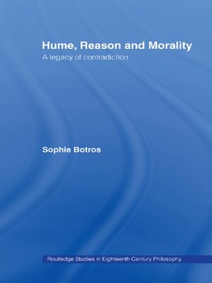 cover image of Hume, Reason and Morality